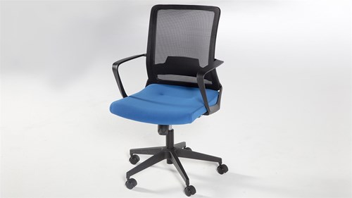 Simple Çalisma Masasi Sandalyesi - Mavi görseli